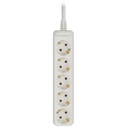 Удлинитель 5х5м с заземл. 16А IP20 U-5e-5m-3х1 ПВС 3х1 Эра Б0028377