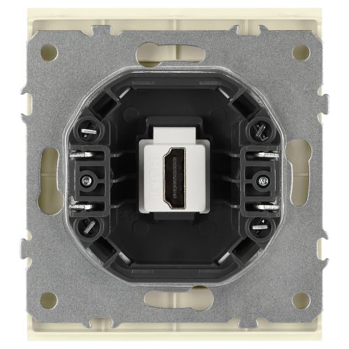 Розетка HDMI СП Arktik 16А IP20 250В сл. кость 16-3114-02 Эра Б0070505