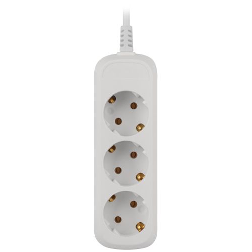 Удлинитель 3х5м с заземл. 10А IP20 GREEN LINE UDL-10-350-E ПВС 3х0.75 Эра Б0065068