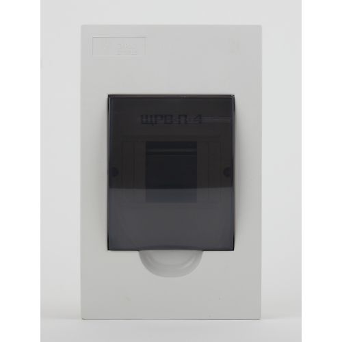 Бокс встраиваемый ЩРВ-П-4 4мод. IP41 пластик SIMPLE NO-box_simple-plastic_4_flush BOXF04 Эра Б0041509