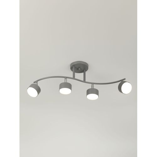 Светильник Vivien 7077-704 15Вт 4хGX53 настен./потолочн. спот поворотн. Rivoli Б0069926