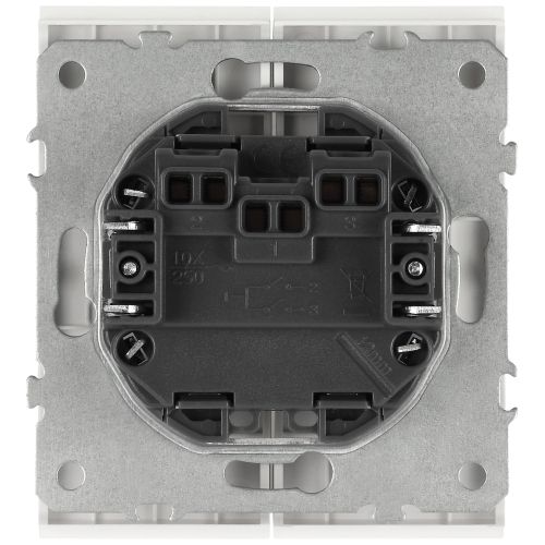 Выключатель 2-кл. СП Arktik 10А IP20 250В бел. 16-1104-01 Эра Б0070344