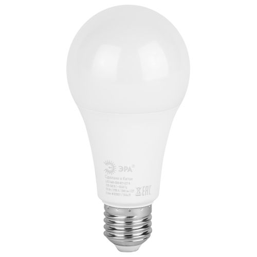 Лампа светодиодная RED LINE LED A65-25W-827-E27 R 25Вт A65 груша 2700К тепл. бел. E27 Эра Б0048009