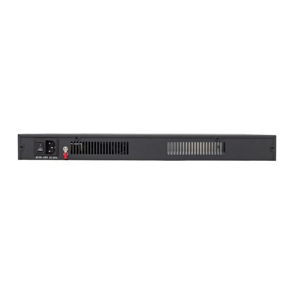Коммутатор неуправляемый промышленный U-2GX/SFP-16GTP-R 2 порта 1000Base-X SFP 16 портов 10/100/1000Base-T(X) RJ45 c PoE монтаж в 19" стойку TSX EKF TSX-U-2GX/SFP-16GTP-R