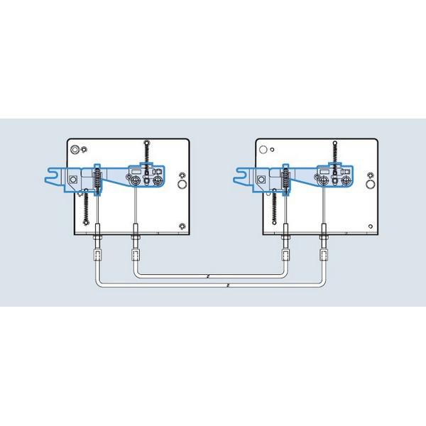 Комплект для механической блокировки MI KIT 2-way Type E G LS Electric 72313460511