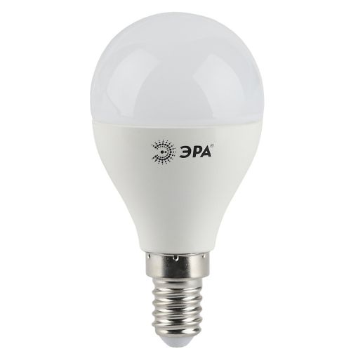 Лампа светодиодная P45-5w-840-E14 шар 400лм ЭРА Б0028487