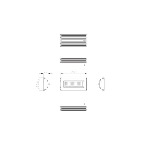 Светильник светодиодный SPP-403-0-50K-050 IP65 50Вт 5250лм 5000К Кп<5% КСС Д IC LED (High Bay) подвесной для высоких пролетов Эра Б0046671