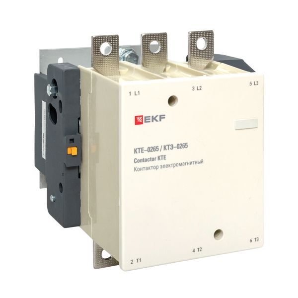 Контактор КТЭ-1 265А кат. 400В AC 1НО EKF ctr-b-265-380
