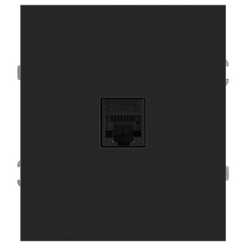 Розетка информационная 1-м СП Arktik RJ45 16А IP20 250В антрацит 16-3107-05 Эра Б0070478
