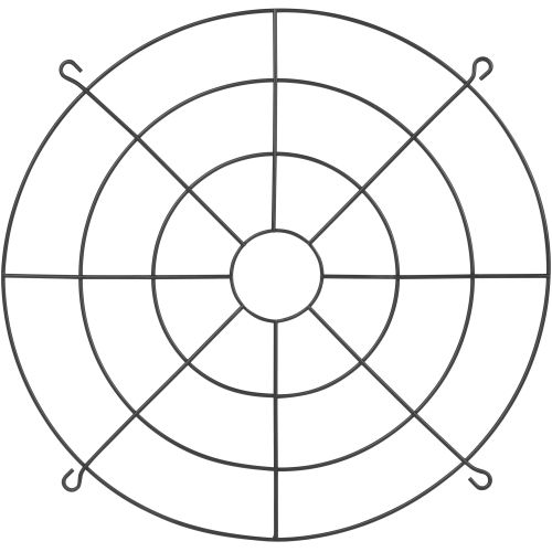 Решетка защитная металлическая SPP-AC8-402-200 для светильников SPP-402 200Вт Эра Б0069978