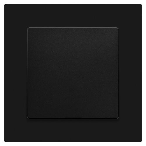 Кнопка Accent 6-109-05 10А-250В IP20 СУ антрацит Intro Б0063612