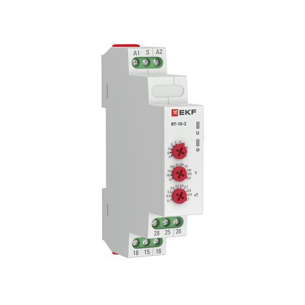 Реле времени RT-10-2 (10 устанавл. функц.) PROxima EKF rt-10-2