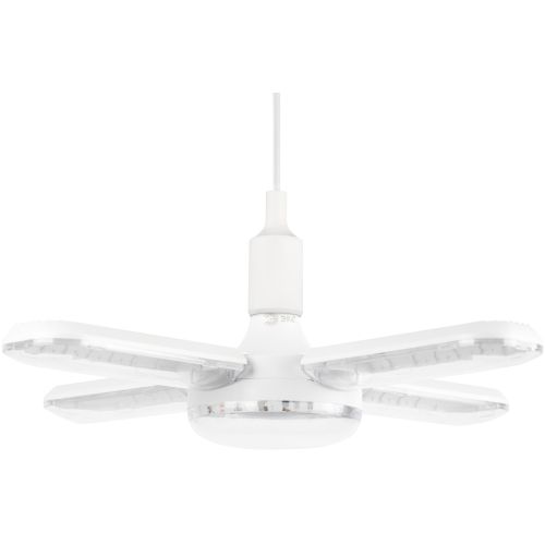 Лампа светодиодная GREEN LINE ФИТО-65W-PL-E27-GR 65Вт прозрачная 2200К роз. свечения E27 220-240В для растений 5-ти лепестковая Эра Б0069714