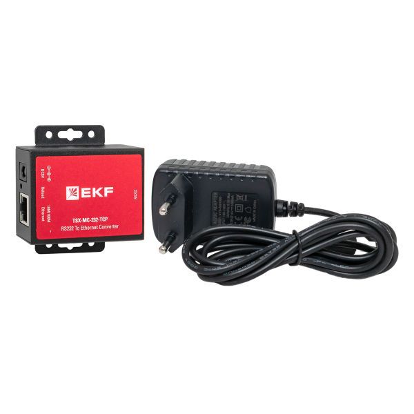 Преобразователь 1-портовый RS-232 в Ethernet MC-232-TCP TSX EKF TSX-MC-232-TCP