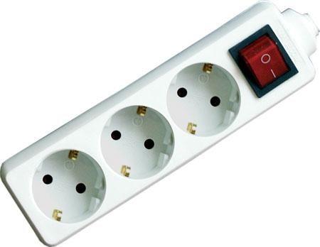 Удлинитель 3х1.5м с заземл. 10А IP20 S 3х1.5-ZDV 3.5кВт с выкл. Volsten 9327