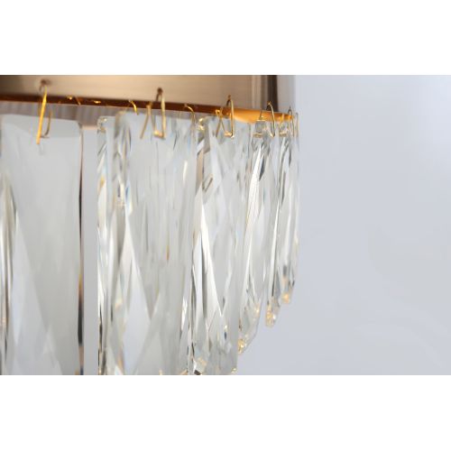 Люстра светодиодная Mary 6129-101 LED 28Вт 3000К хрусталь Rivoli Б0061903
