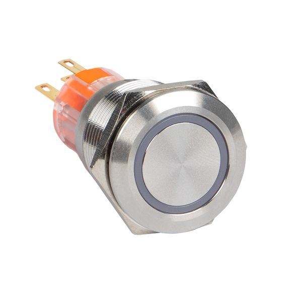 Кнопка S-Pro67 19мм без фикс. с оранж. подсветкой 230В PROxima EKF s-pro67-131