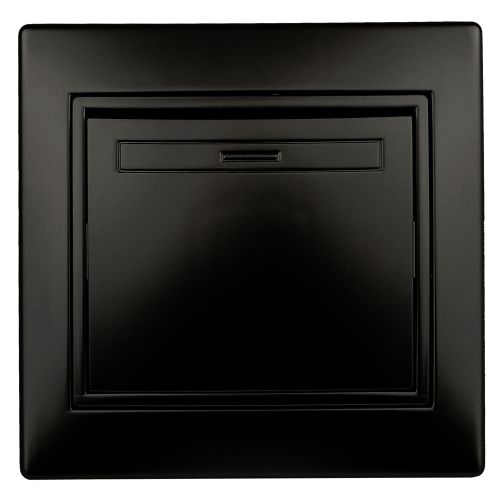 Переключатель промежуточный 1-кл. СП Plano 1-108-05 10А IP20 250В антрацит Intro Б0053823