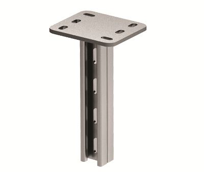 Стойка потолочная двойная 41х21 L 600мм гор. оцинк. DKC BSD2106HDZ