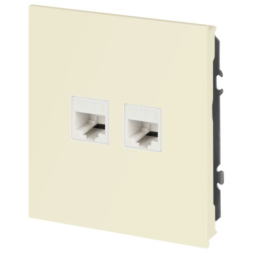 Розетка информационная 2-м СП Arktik RJ45 16А IP20 250В сл. кость 16-3108-02 Эра Б0070485