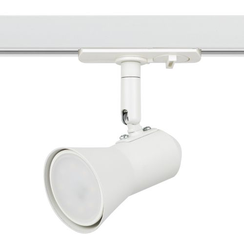 Светильник трековый TR37-GU10 WH 1ф MR16 бел. Эра Б0053303