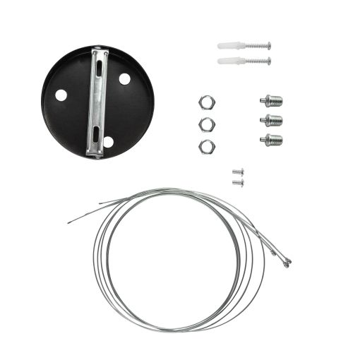 Набор монтажный SPO-AC-MOUNTKIT-3B для светильников LED Geometria черн. Эра Б0069192