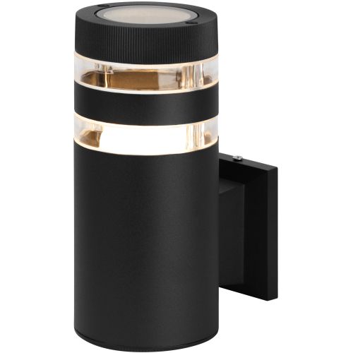 Светильник "Адрия" GBW-102-BL-0200 max 30Вт 1хE27 IP54 230В 200х150х90мм уличный настен. вверх черн. Эра Б0069594