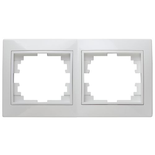 Рамка 2-м СП Plano 1-502-01 гор. бел. Intro Б0027625