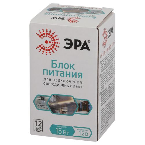 Блок питания LP-LED 15W-IP20-12V-S Эра Б0061118