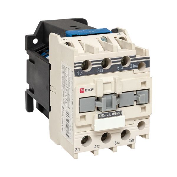 Контактор КМЭп-4 32А кат. 24В DC 1НЗ EKF ctr-s-32-24-1НЗ-p