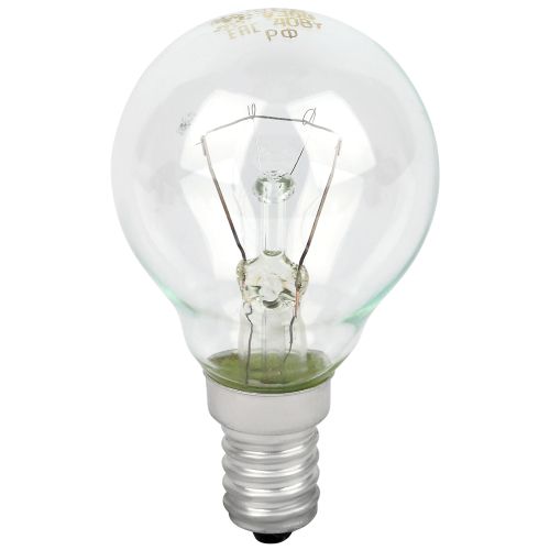 Лампа накаливания ДШ 60-230-Е14 60Вт шар (P45) 230В Е14 ЭРА Б0039134