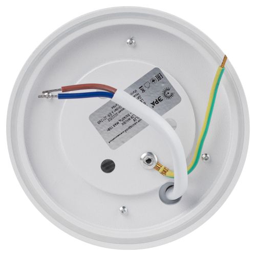 Светильник OL28 WH/BK GX53 IP44 настен./потолочн. спот черн./бел. Эра Б0055581
