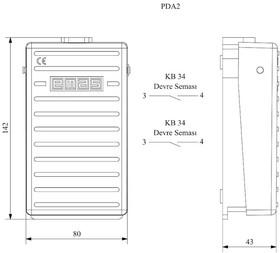 Педаль алюминиевая 2НО EMAS PDA2