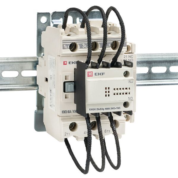 Контактор для конденсатора КМЭК 25квар 400В 2NО+1NC PROxima EKF ctrk-s-63-25-400