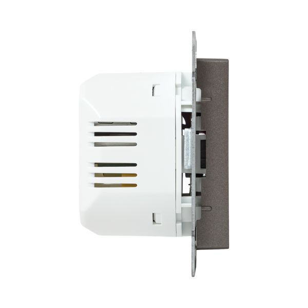 Розетка СП Эпика USB-C быстрая механизм мокко EKF UP1-SOM-USBCF