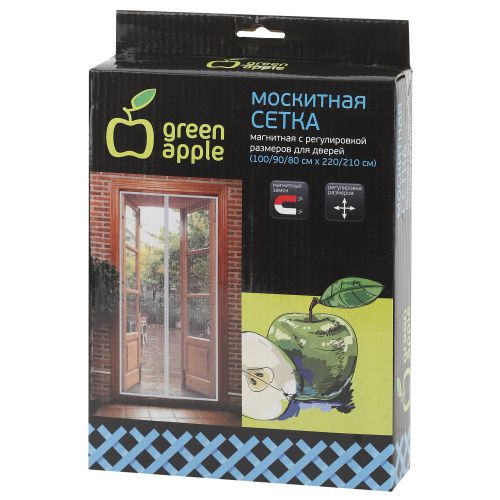 Сетка магнитная универс. с регулир. размером 220х50см (уп.2шт) GBN004 Green Apple Б0032055