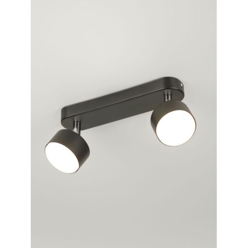 Светильник Alesta 7079-702 15Вт 2хGX53 настен./потолочн. спот поворотн. Rivoli Б0069932