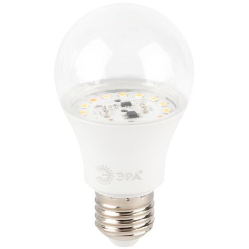 Лампа светодиодная FITO-20W-Ra90-E27 20Вт грушевидная прозрачная полного спектра E27 220-240В для растений Эра Б0069711