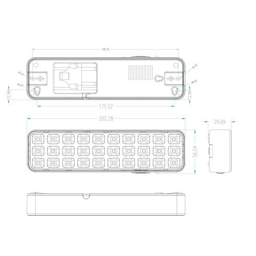 Светильник светодиодный DBA-102-0-20 30LED 5ч IP20 выход аварийный непостоянный Эра Б0044395