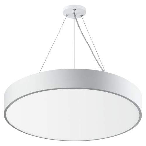 Светильник светодиодный Geometria Ring SPO-132-W-40K-088 IP40 6000лм 4000К 88Вт 800х80 подвесной драйвер внутри бел. Проектный Эра Б0058902
