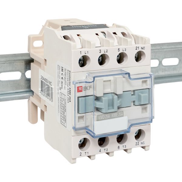 Контактор КМЭ-2 25А кат. 400В AC 1НЗ EKF ctr-s-25-380-nc