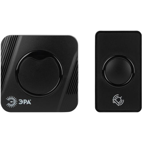 Звонок дверной POLYCOLOR C100 беспроводной RGB подсветка 36 мелодий черн. AG-M017F15 (DC) Black Era Эра Б0069996