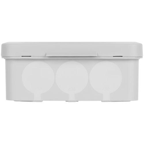 Коробка распаячная KOR-100-100-40-13g-K-2MP двухкомпонентная HF стойкая к УФ 100х100х40мм сер. ПМ IP66 Эра Б0073000