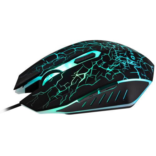 Комплект игровой клавиатура и мышь GXZ900 1200-3600dpi + коврик + гарнитура черн. А0036180 Intro Б0060194