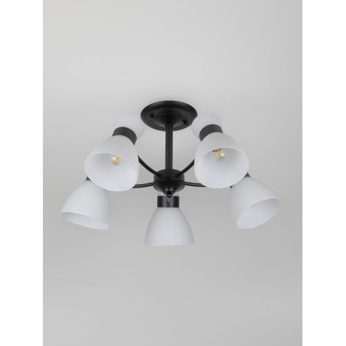 Люстра Aemilia 9185-305 5хЕ27 60Вт модерн Rivoli Б0069949