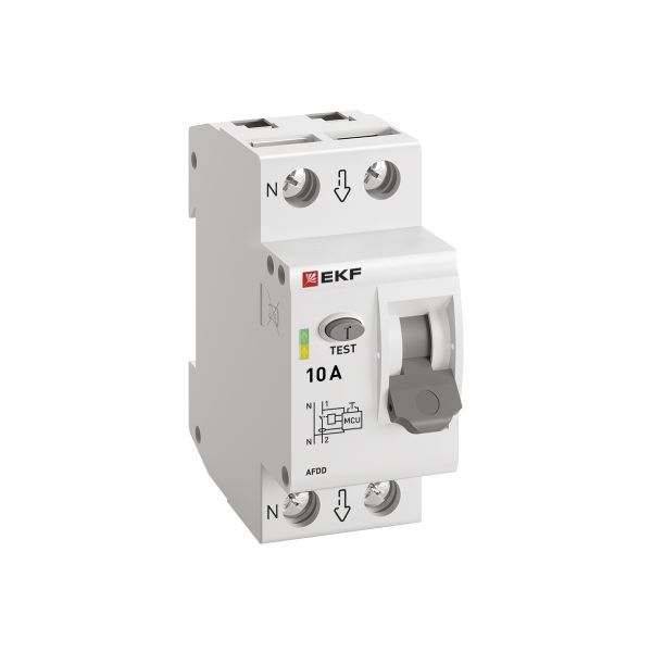 Устройство защиты от дугового пробоя (УЗДП) 1P+N 10А PROxima EKF afdd-2-10-pro