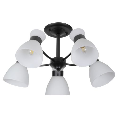Люстра Aemilia 9185-305 5хЕ27 60Вт модерн Rivoli Б0069949
