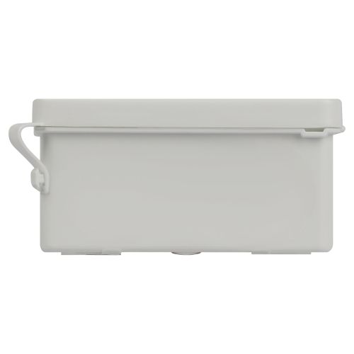 Коробка распаячная KOR-100-100-50-9g-P-2MP двухкомпонентная HF стойкая к УФ 100х100х50мм прямой монтаж IP66 сер. Эра Б0072862