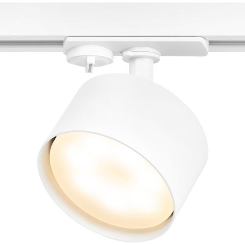 Светильник трековый TR74-GX53 WH под лампу GX53 однофазный бел. Эра Б0072011