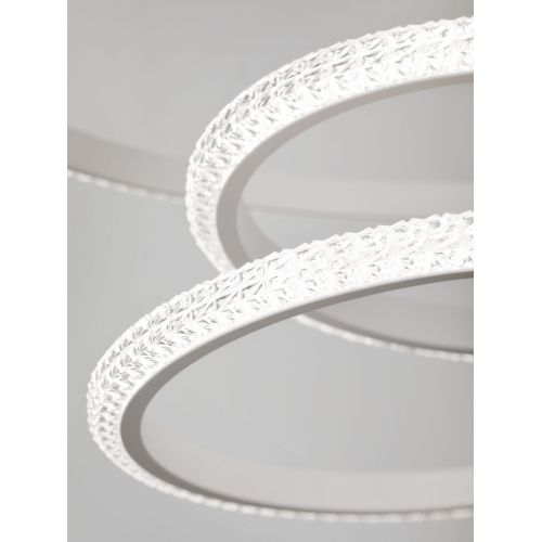 Светильник светодиодный Gabriella 6188-201 LED 104Вт 3000-6300К потолочн. с пультом Rivoli Б0069935